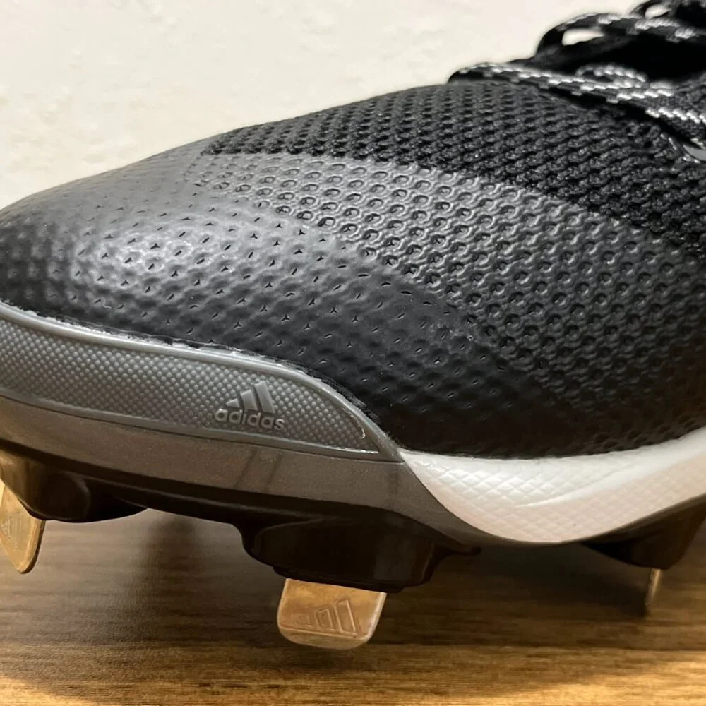 Adidas Mens ADIZERO Afterburner Metal Cleats Sz 13 - Picture 8 of 16